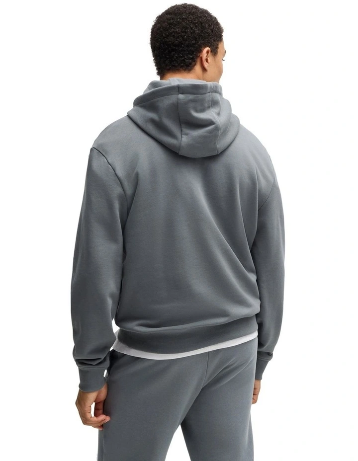 Dapo Hoodie in Open Grey image 2