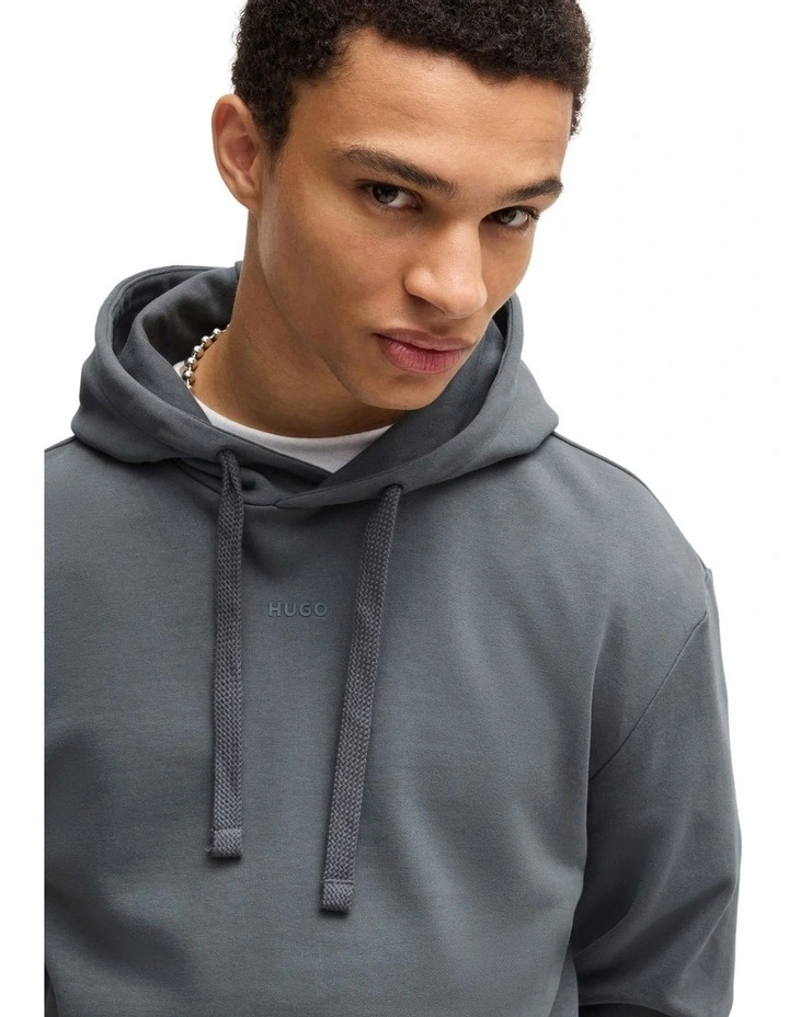 Dapo Hoodie in Open Grey image 3
