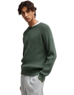Squizzo Knit in Open Green