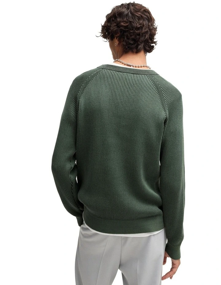 Squizzo Knit in Open Green image 2