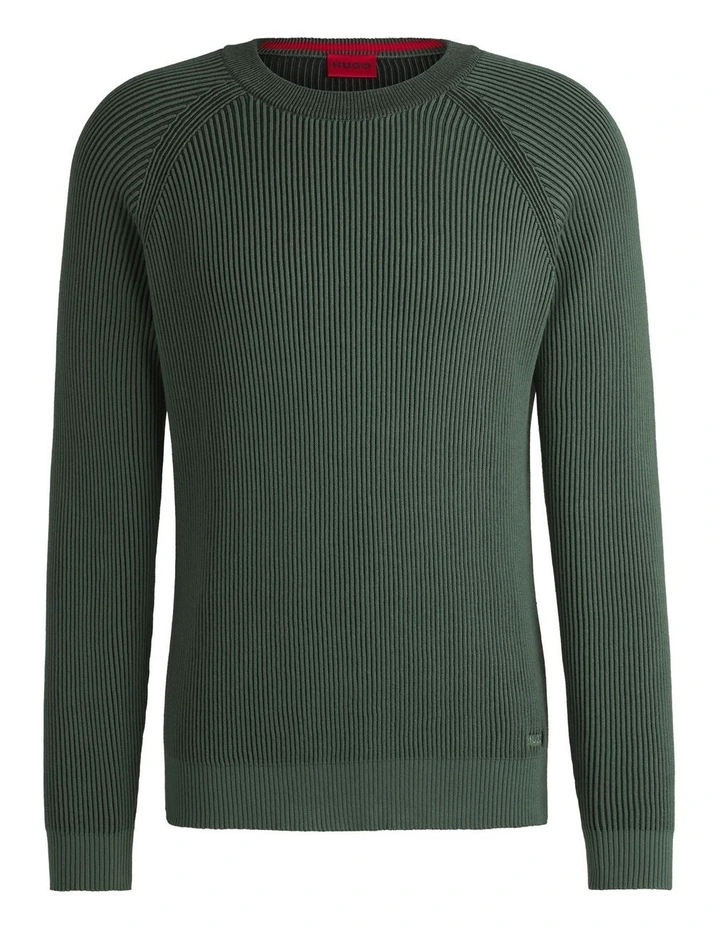 Squizzo Knit in Open Green image 5