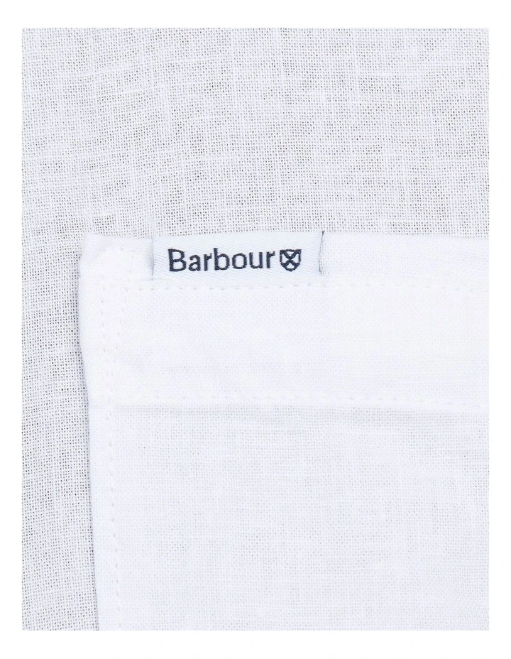 Nelson Tailored Long Sleeve Shirt White image 6