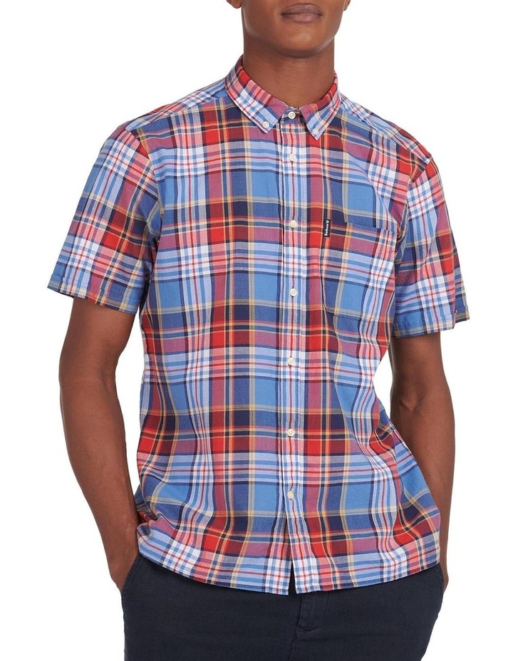 Barbour Madras 9 Short Sleeve Tailored 