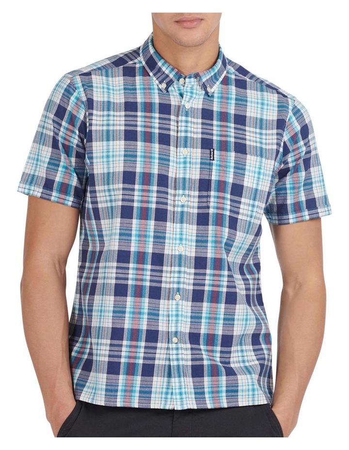 Barbour Madras 9 Short Sleeve Tailored 