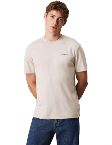 Micro Logo Interlock T-shirt in Peyote