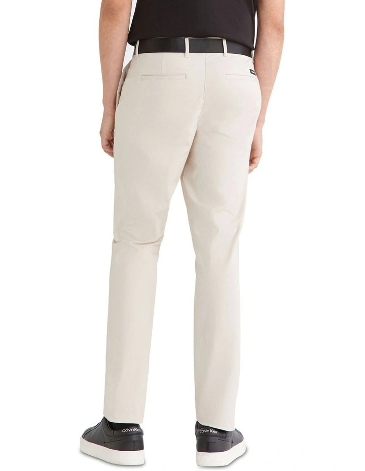 Modern Twill Slim Chino in Beige image 2