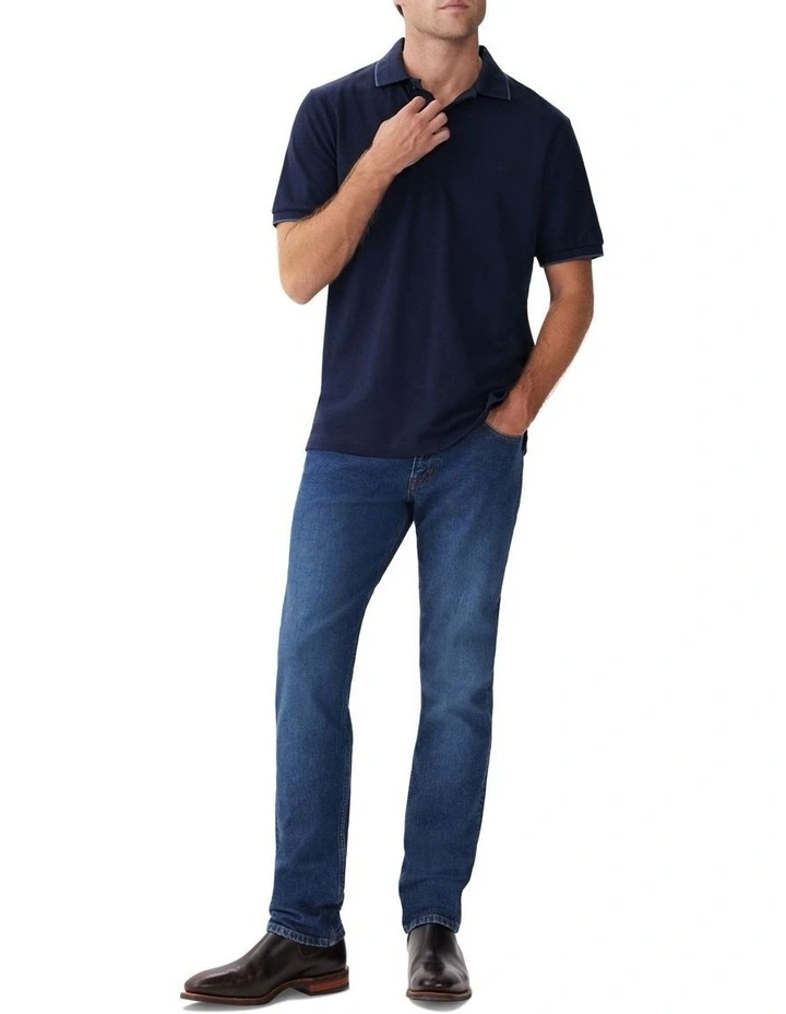 Percy Polo in Navy image 3