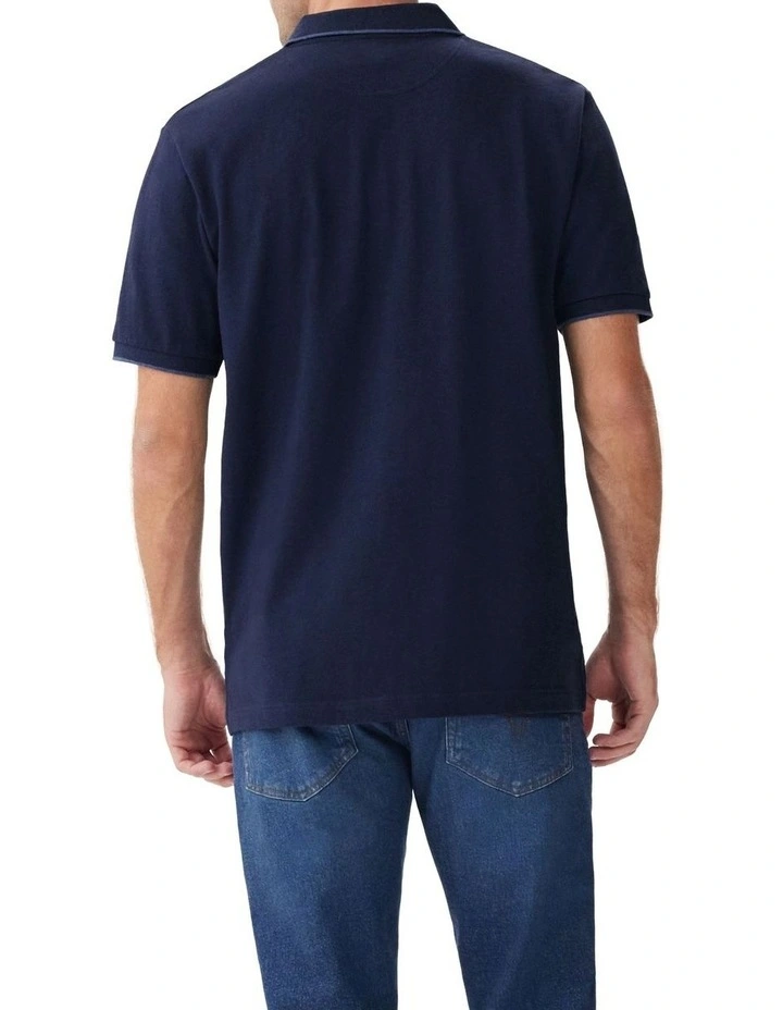 Percy Polo in Navy image 4