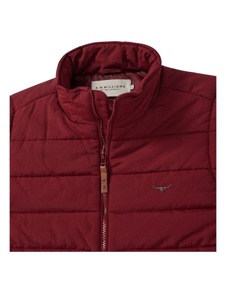 Patterson Creek Vest in Burgundy image 5