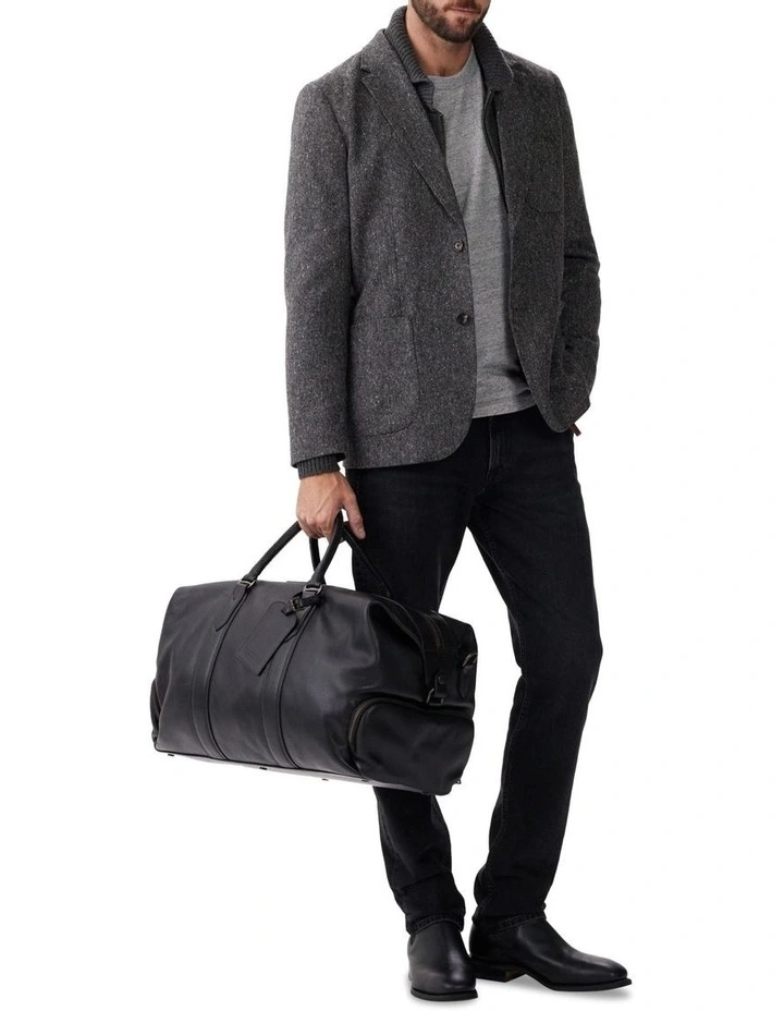 Percy Wool Blazer in Charcoal image 3