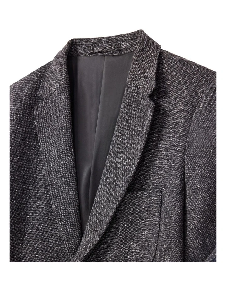 Percy Wool Blazer in Charcoal image 5