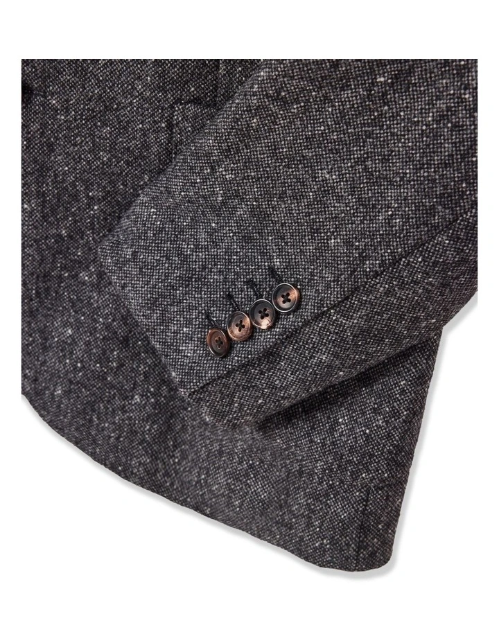 Percy Wool Blazer in Charcoal image 6