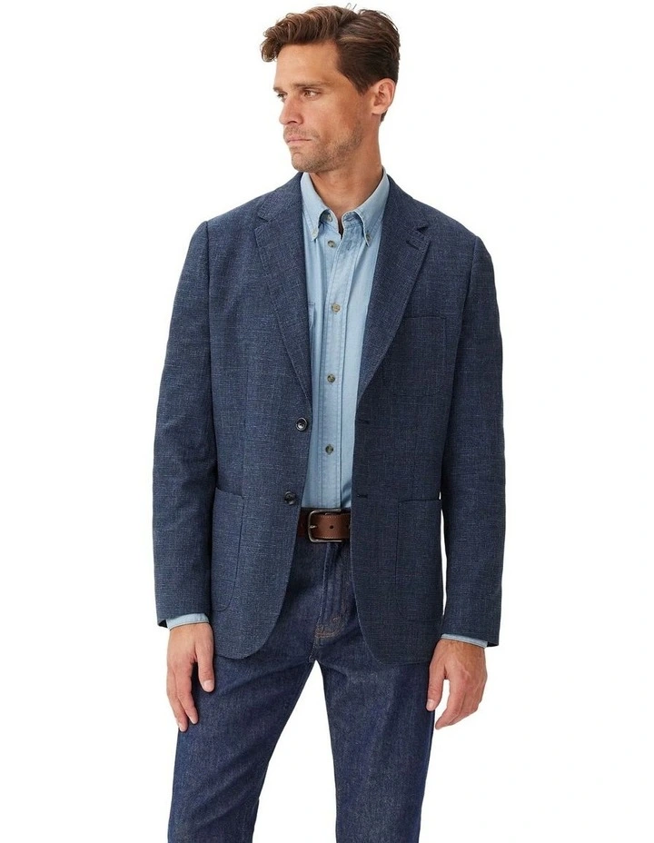 Percy Blazer in Navy image 1