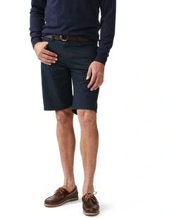 Nicholson Twill Shorts in Navy
