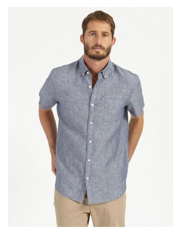 Reserve Bodega Linen Button Down Short 