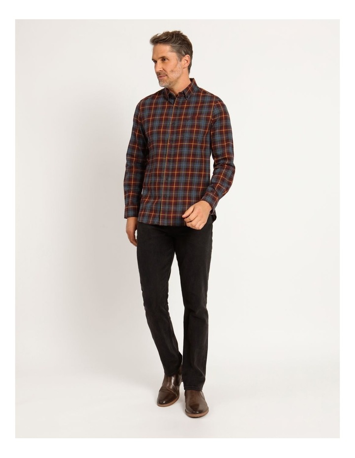 Rowling Brushed Check Long Sleeve Shirt In