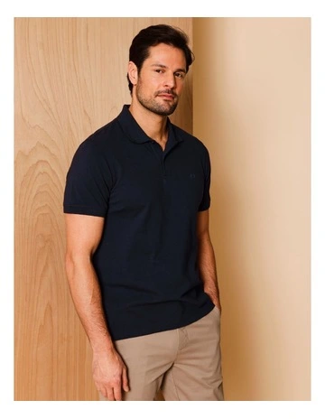 Essential Preston Polo in Navy
