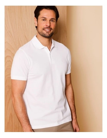 Essential Preston Polo in White