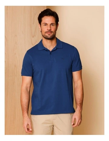 Essential Preston Polo in Royal Blue