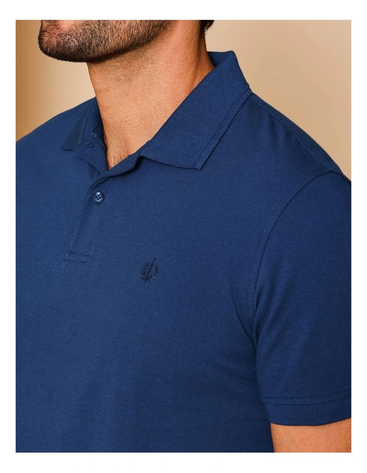 Essential Preston Polo in Royal Blue image 2