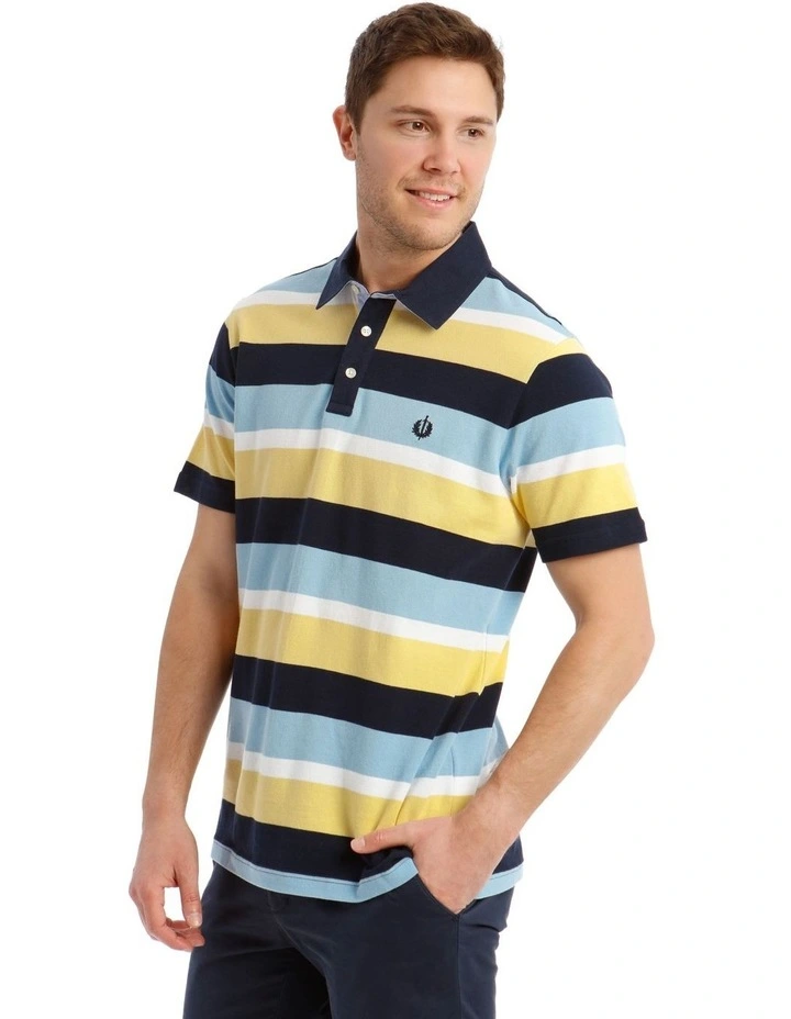 Surrey Pique Stripe Hot Price Polo image 2