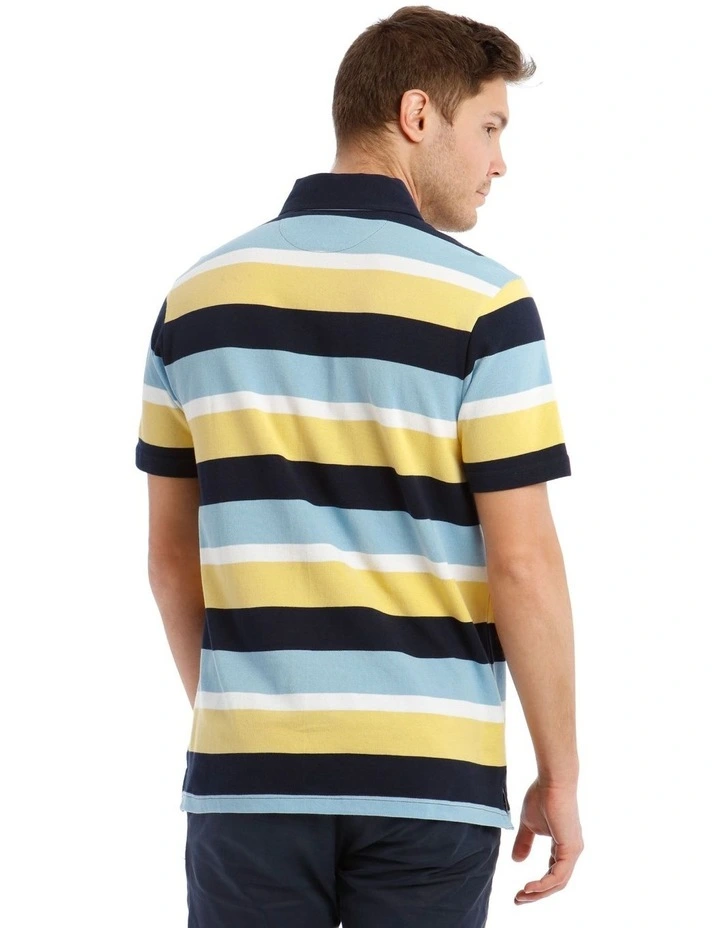 Surrey Pique Stripe Hot Price Polo image 3