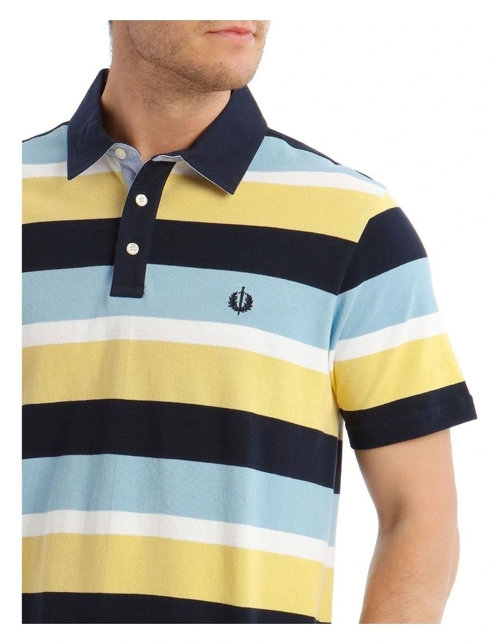 Surrey Pique Stripe Hot Price Polo image 4