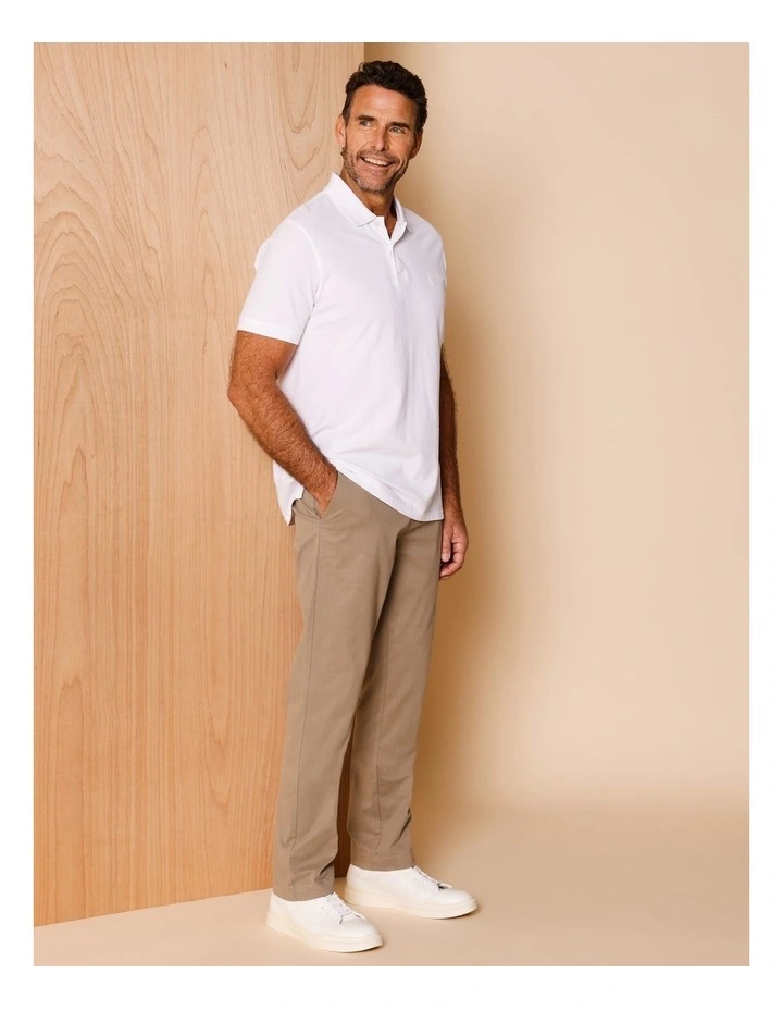 Boston Chino Pant in Camel image 2