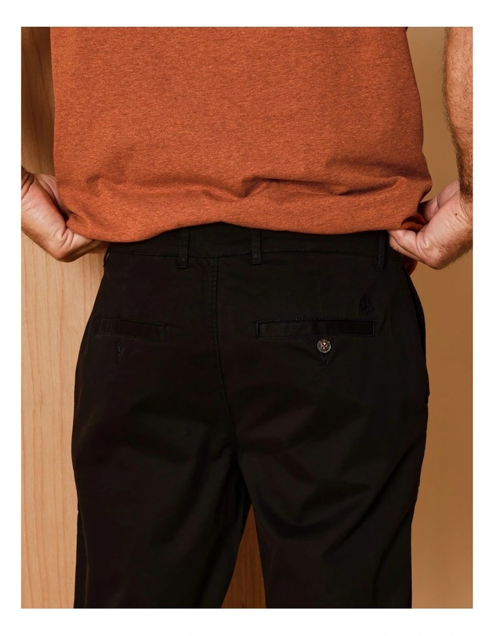 Boston Chino Pant in Black image 6