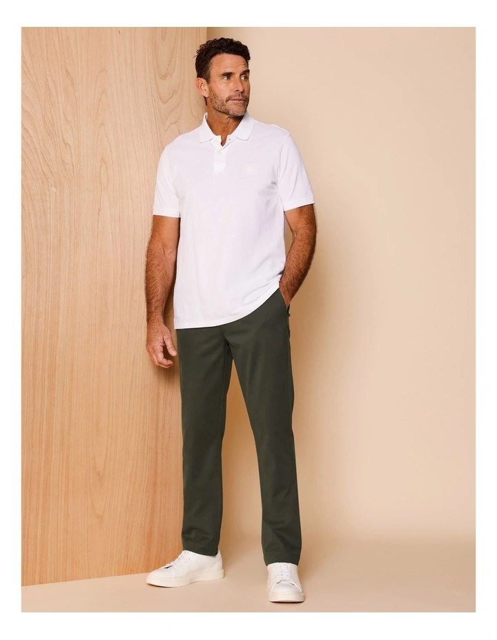 Boston Chino Pant in Forest image 2