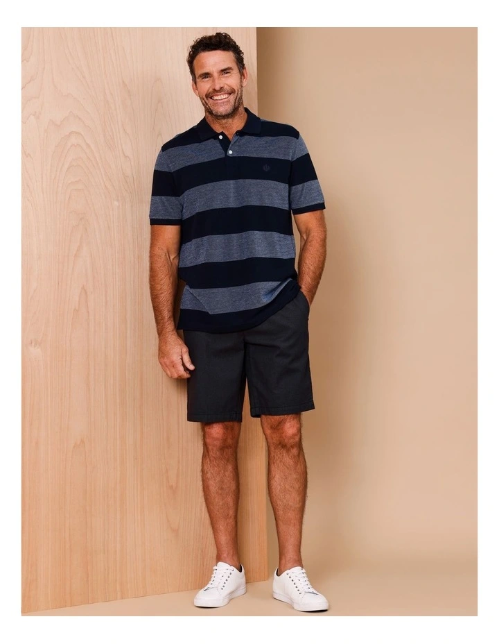 Louis Textured Dress Shorts in Black image 1