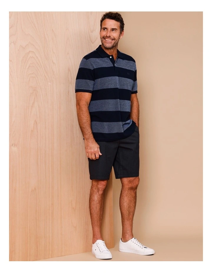 Louis Textured Dress Shorts in Black image 4
