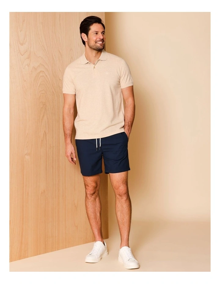 Dean Textured Deck Short in Navy image 2