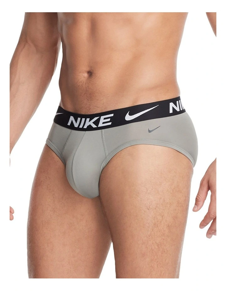 Dri Fit Essential Micro Briefs 3 Pack in Multi image 4