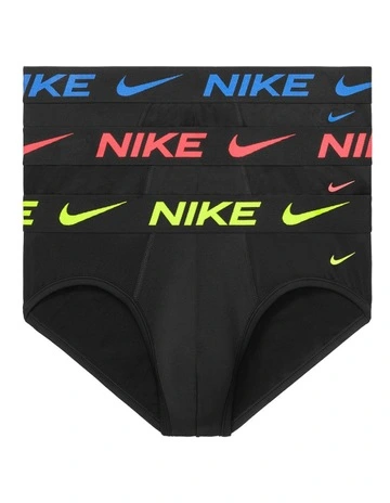 Everyday Micro Briefs 3 Pack in Black