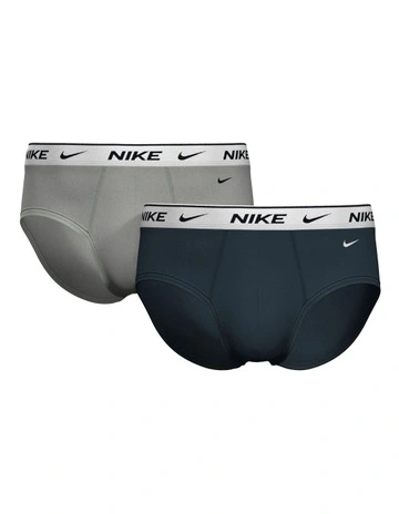 2 Pack Everyday Cotton Stretch Briefs in Multi