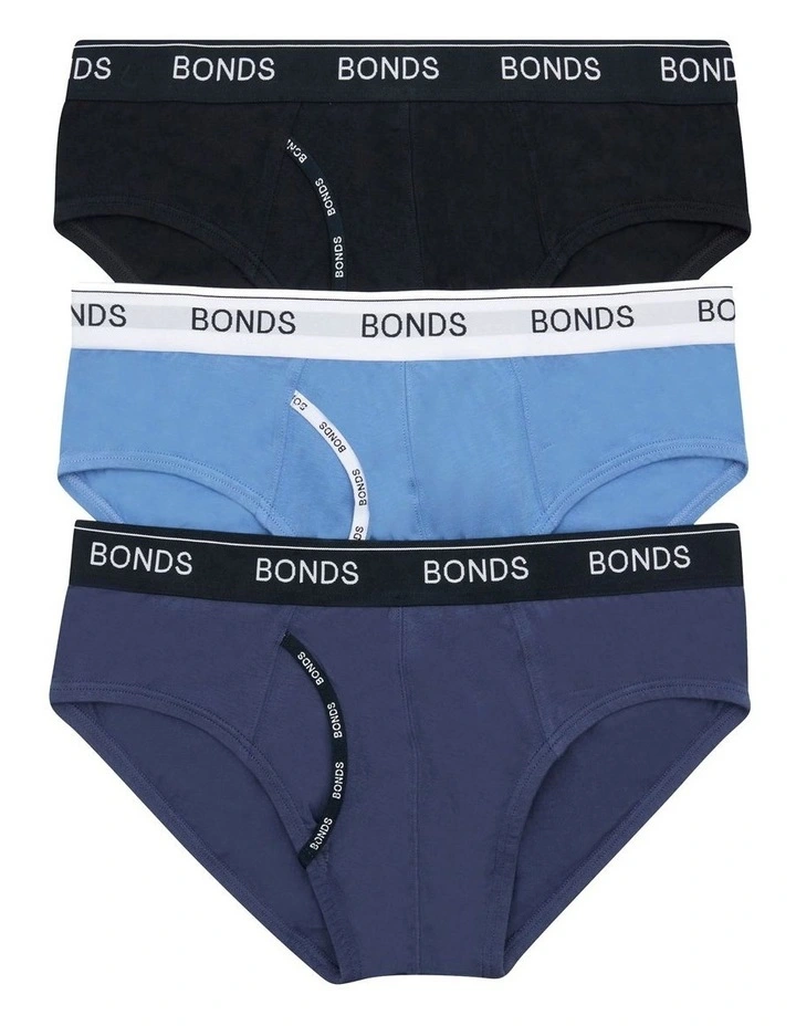 Guyfront Brief 3 Pack in Multi image 1