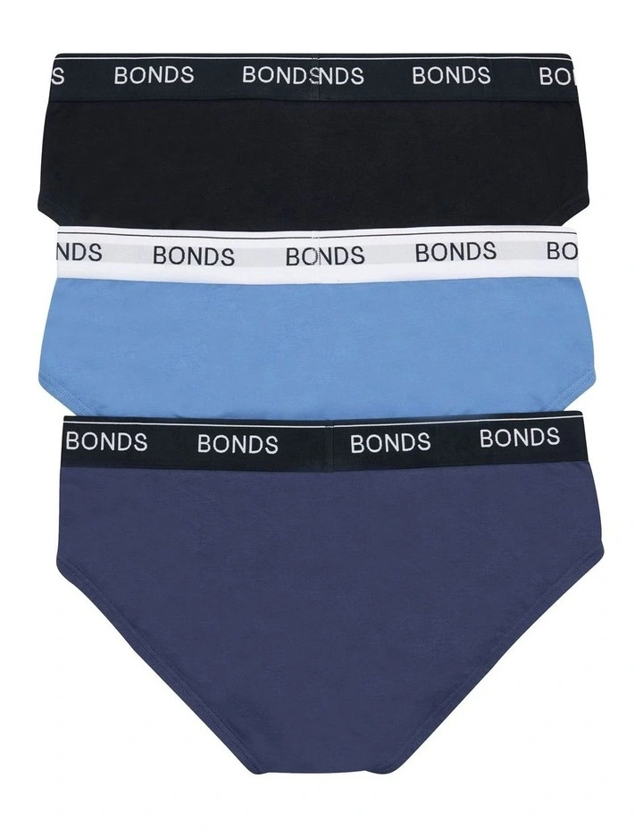 Guyfront Brief 3 Pack in Multi image 2