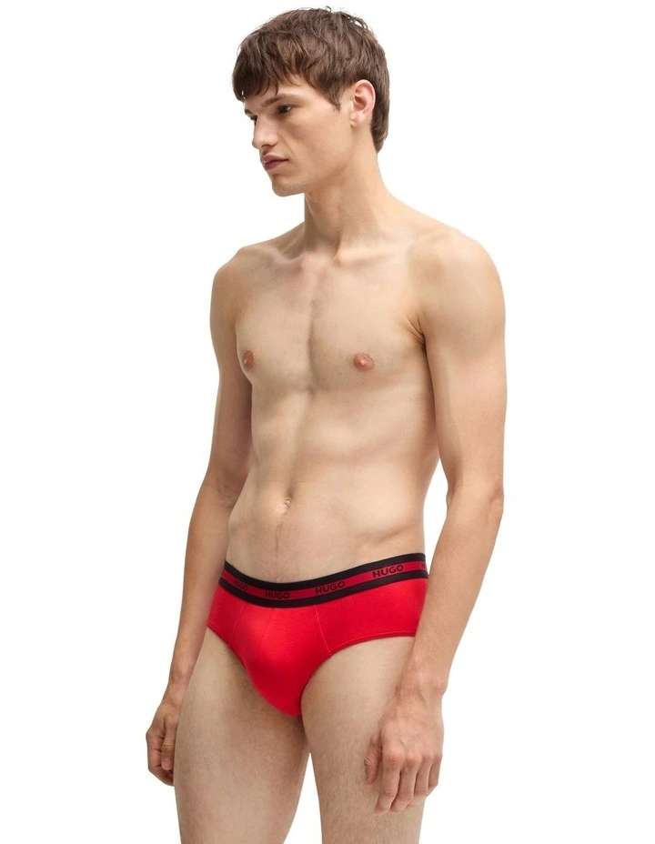 Triplet Planet Hipster Briefs 3 Pack in Multi image 2