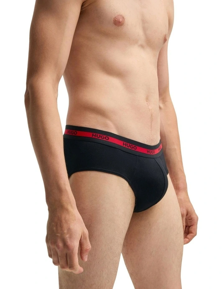 Triplet Planet Hipster Briefs 3 Pack in Multi image 4