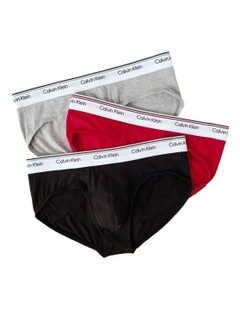 Balance Cotton Stretch Briefs 3 Pack in Multi