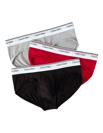 Balance Cotton Stretch Briefs 3 Pack in Multi