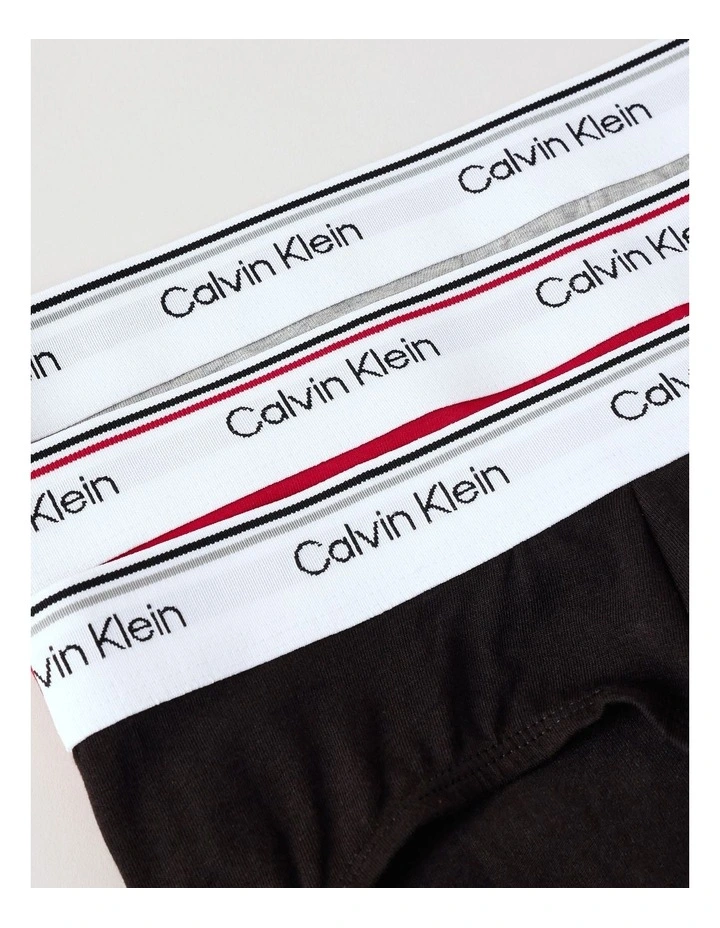 Balance Cotton Stretch Briefs 3 Pack in Multi image 2