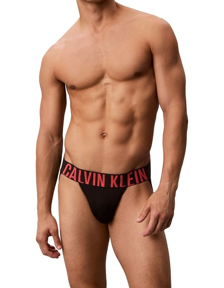 Intense Power Micro Jockstrap Pack Of 3 in Black image 2