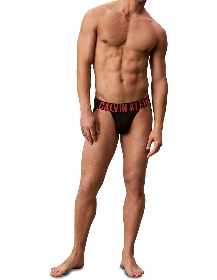 Intense Power Micro Jockstrap Pack Of 3 in Black image 4