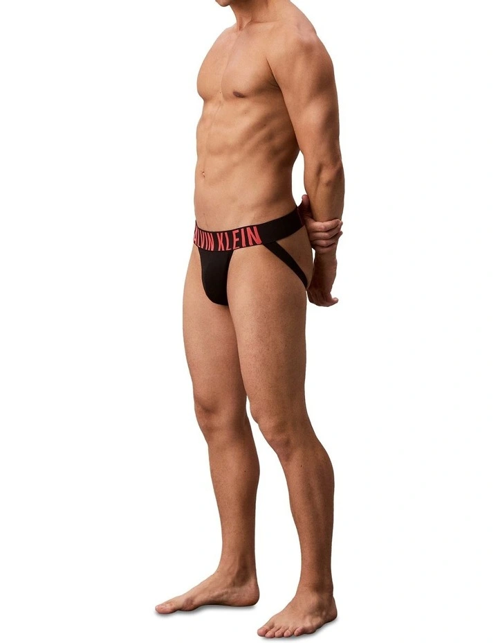 Intense Power Micro Jockstrap Pack Of 3 in Black image 5