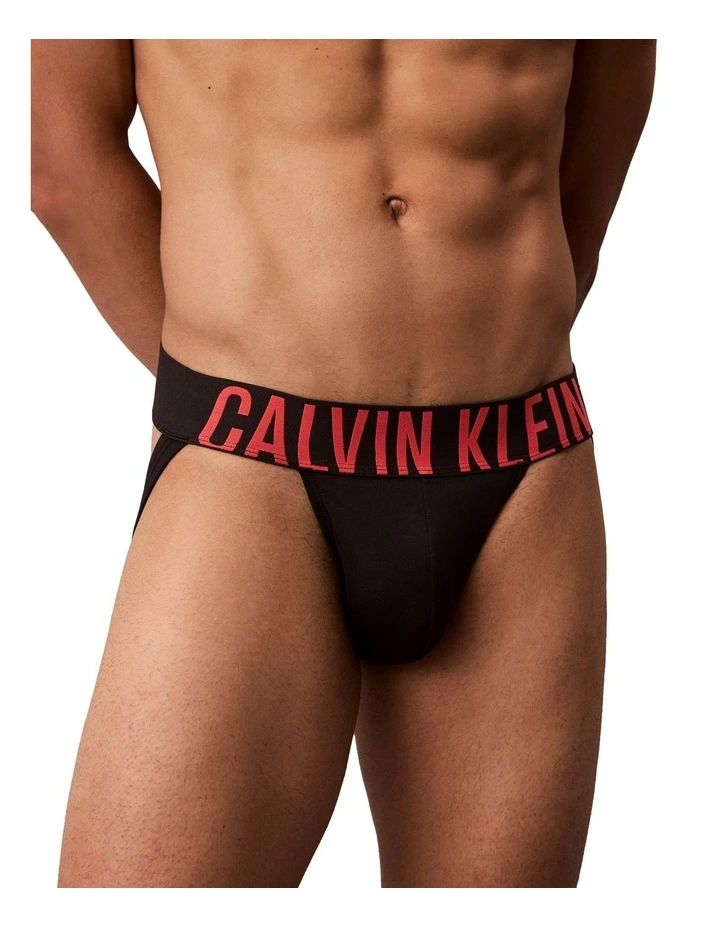 Intense Power Micro Jockstrap Pack Of 3 in Black image 6