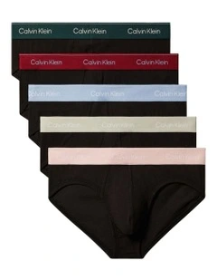 Icon Cotton Briefs 5 Pack in Multi