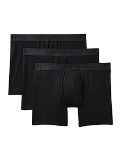 Boxer Brief 3 Pack in Black