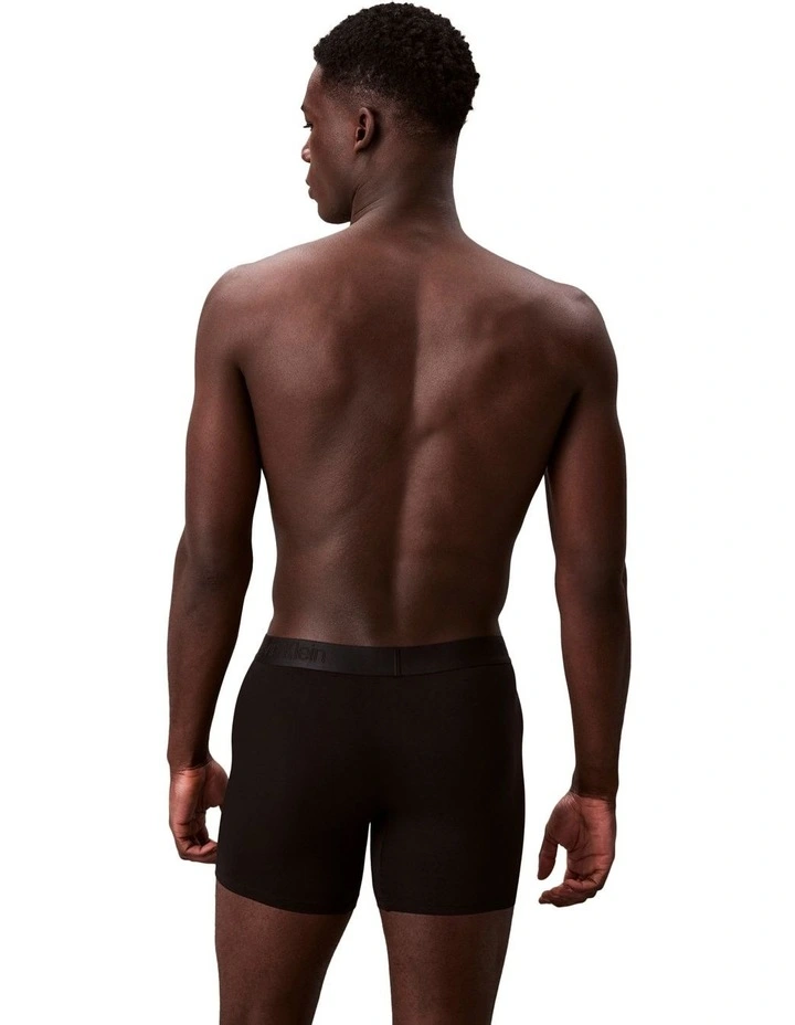 Boxer Brief 3 Pack in Black image 3